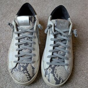 P448 Snakeskin and White Kicks/Sneakers - 39